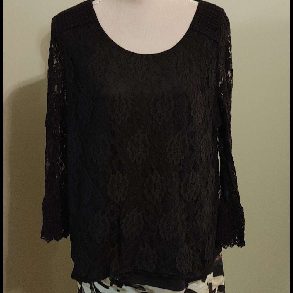 Laced blouse
